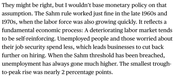 The Sahm rule was triggered. Is a recession near? The Sahm rule was triggered. Is a recession near?