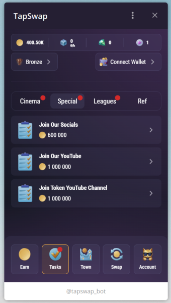 TapSwap Daily Codes & Today Code List – August 31, 2024