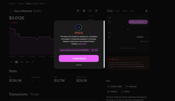 How to Buy Guru Token (GURU) and Everything You Need to Know