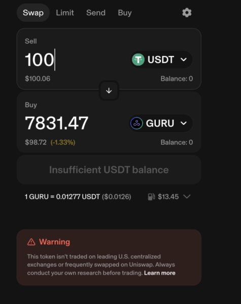 How to Buy Guru Token (GURU) and Everything You Need to Know