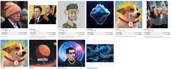 Justin Sun Launches Tron-Based NFT Pump Platform