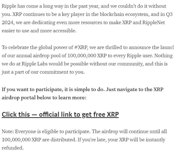 Fraudsters Impersonate Ripple’s Brad Garlinghouse in Latest XRP Airdrop Scam - CryptoNewsZ