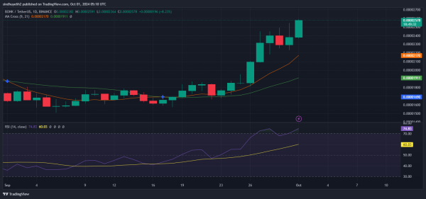 Top 3 Altcoins Surge: BONK, Fantom and Sui Lead the Crypto Rally