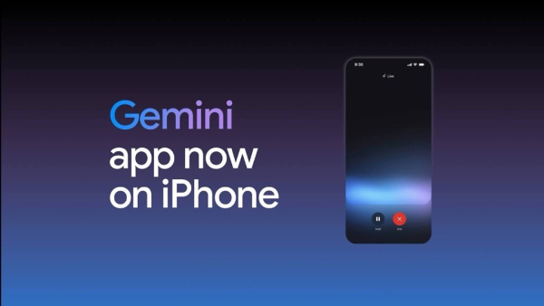 The Gemini app is now available on iPhone