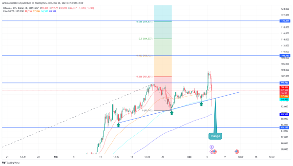 Fibonacci Analysis Predicts Bitcoin Price Target After $100k Breakout - CryptoNewsZ