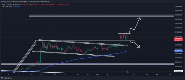 PEPE Defies the Market Trend, Eyes on 30% Rally