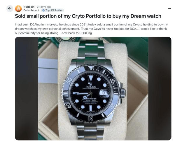 From Crypto Gains to Timeless Treasures: Bitcoiners Embrace Luxury Watches