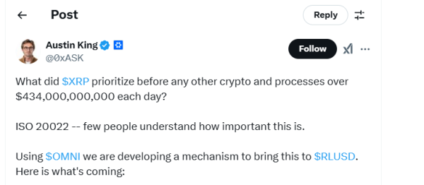 Expert Reveals What XRP Prioritized Before Processing Over $434,000,000,000 Each Day Expert Reveals What XRP Prioritized Before Processing Over $434,000,000,000 Each Day