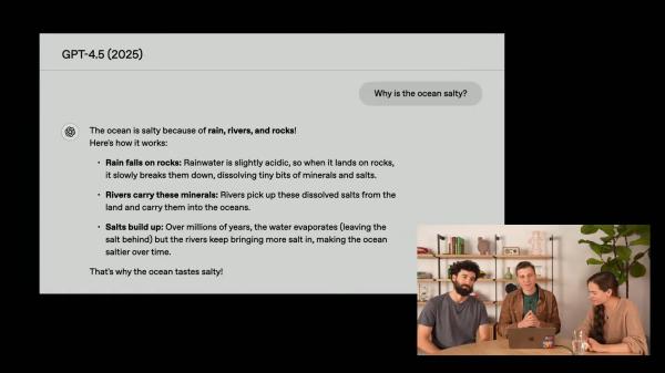 OpenAI Unveils GPT-4.5: Friendliest Model Yet at 1300% the Price OpenAI Unveils GPT-4.5: Friendliest Model Yet at 1300% the Price