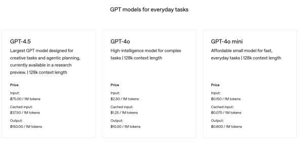 OpenAI Unveils GPT-4.5: Friendliest Model Yet at 1300% the Price OpenAI Unveils GPT-4.5: Friendliest Model Yet at 1300% the Price