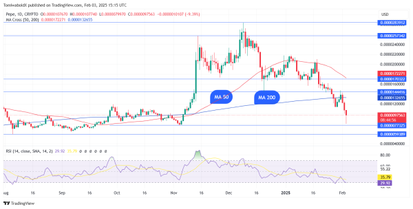 PEPE Crashes 67%, Is Rebound on Horizon?