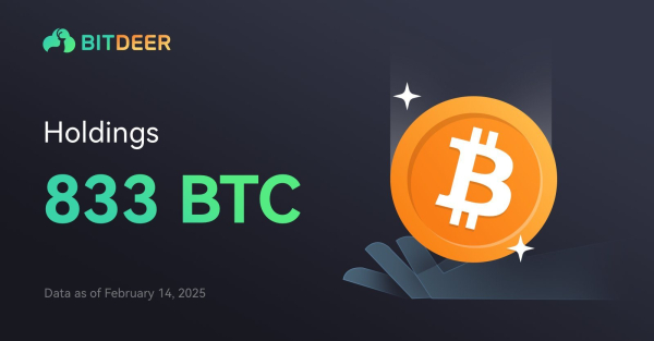 Bitdeer's Bitcoin Holdings Rise to 833 BTC