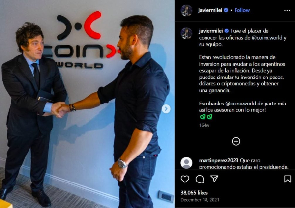 Argentina’s president withdraws support for LIBRA token, admits to skipping due diligence