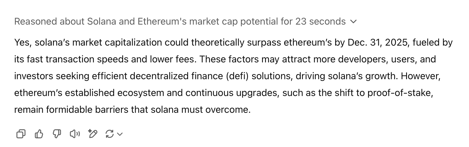 Crypto Showdown: Solana vs. Ethereum – What 11 AI Chatbots Predict for 2025 Crypto Showdown: Solana vs. Ethereum – What 11 AI Chatbots Predict for 2025