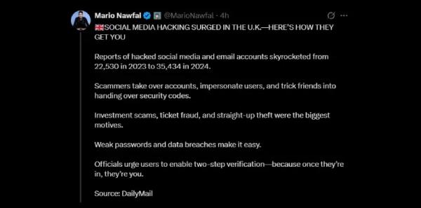 ZachXBT Highlights UK’s Cybercrime Challenges Amid Hacking Surge