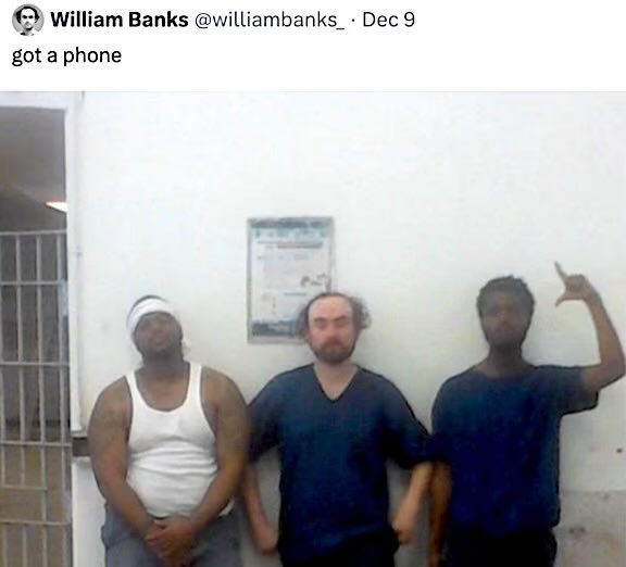 Meet ‪William Banks, the man who rugged $50k in crypto for Palestine and escaped from prison‬