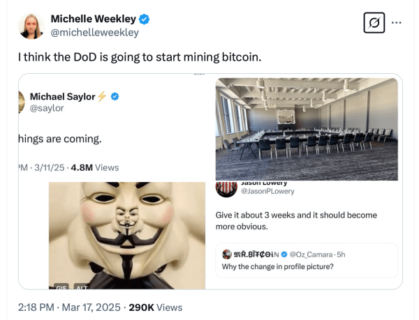 Game Theory at Play? Speculation Grows Over US Military’s Bitcoin Mining Interest