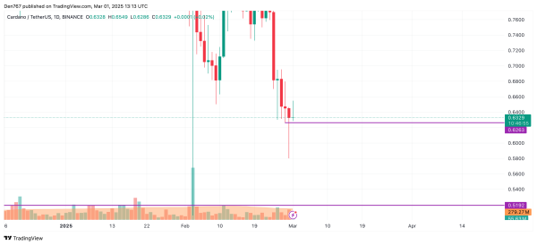 Cardano (ADA) Price Prediction for March 1