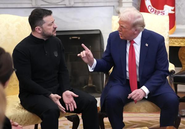Crypto bettors wager on Zelenskyy’s fate amid Trump row