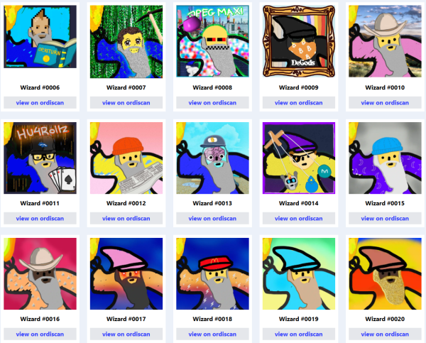 Taproot Wizards on sale 2 years after being inscribed on Bitcoin Taproot Wizards on sale 2 years after being inscribed on Bitcoin