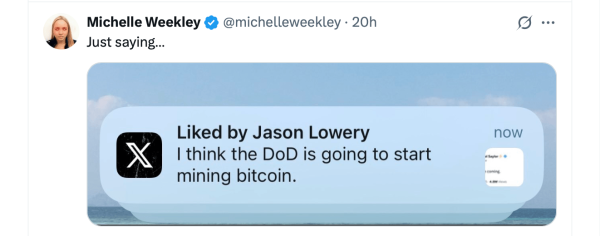 Game Theory at Play? Speculation Grows Over US Military’s Bitcoin Mining Interest