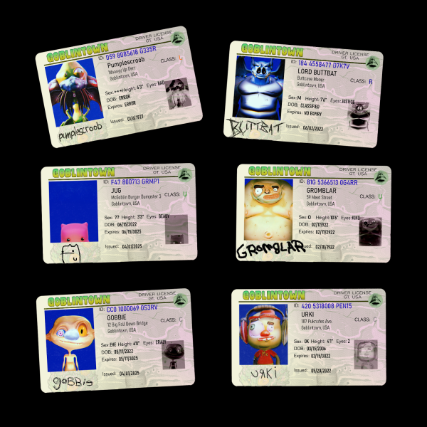 Goblintown launches driver’s license NFTs ahead of ‘Really Hard Driving Game’ release Goblintown launches driver’s license NFTs ahead of ‘Really Hard Driving Game’ release