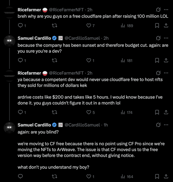Cloudflare removes RTFKT CloneX NFT art due to Terms of Service violation Cloudflare removes RTFKT CloneX NFT art due to Terms of Service violation