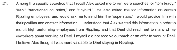 Deel allegedly paid €5,000 in crypto to spy on competitor