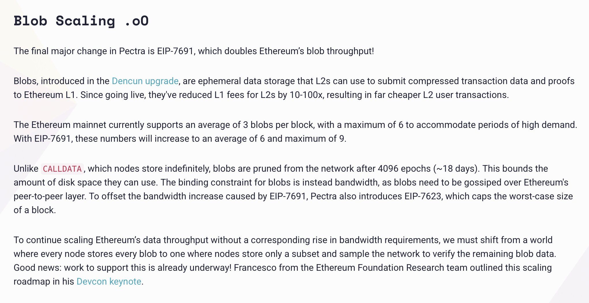 Tim Beiko Details Ethereum’s Pectra Upgrade: Smart Accounts and L2 Scaling Ahead