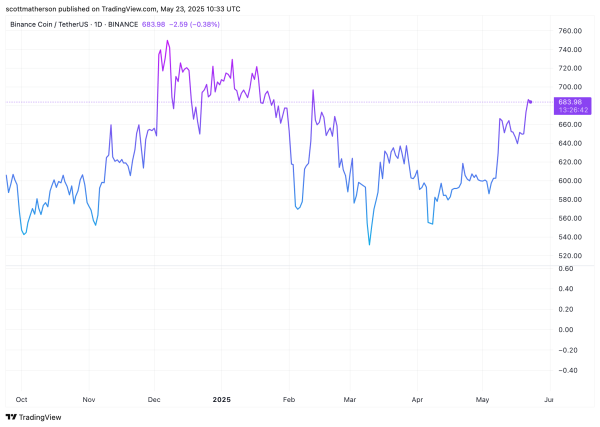 BNB Price Slingshot To $1,000: Why The 50 EMA Could Hold The Key