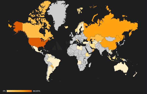 Hashpower Hot Zones: North America, Eurasia, and Latin America Lead Bitcoin’s Hashrate Race