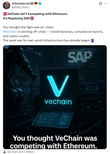 VeChain Surges Ahead in 2025 Thanks to Real-World Behavior Tracking