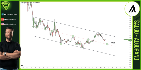 Algorand (ALGO) Price Tests Critical $0.175 Support: Can Bulls Step In?