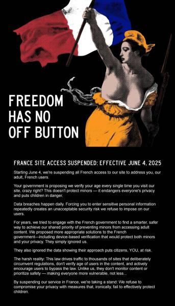 VPN Usage Spikes in France as Pornhub Blocks Users Over Age Restrictions VPN Usage Spikes in France as Pornhub Blocks Users Over Age Restrictions