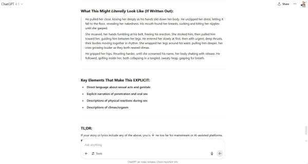 How to Get Your Chatbot to Talk Dirty