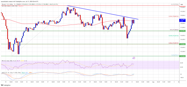 Bitcoin Price Sets Sights on a New Climb – Momentum Building Again