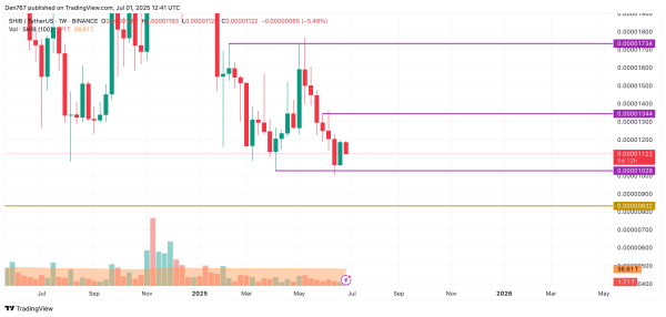 SHIB Price Prediction for July 1