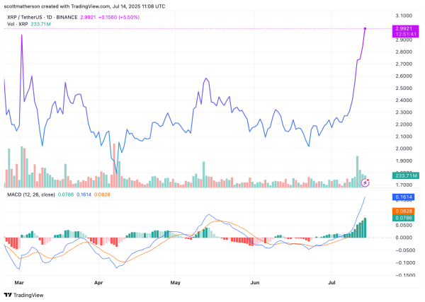 Prepare For ATHs: &lsquo;XRP Train Has Left The Station &ndash; Analyst