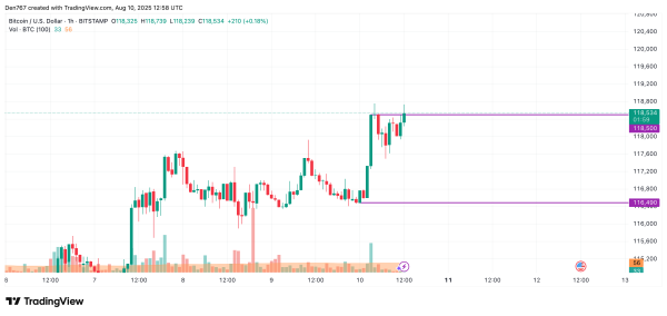 Bitcoin (BTC) Price Prediction for August 10