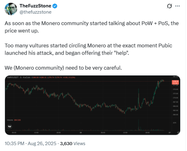 Monero Accelerates FCMP Upgrade After Qubic’s 51% Attack Attempt