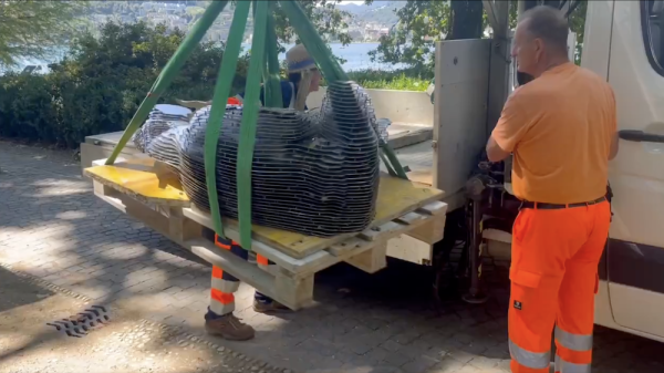 Iconic Satoshi Nakamoto statue recovered by Lugano municipality