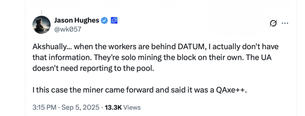 Ocean Mining Stunned as Micro Bitcoin Miner With 5 TH/s Finds Block in Solo Mining Lottery Ocean Mining Stunned as Micro Bitcoin Miner With 5 TH/s Finds Block in Solo Mining Lottery