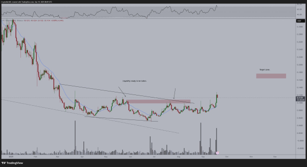 Analyst Michaël van de Poppe Says Ethereum-Based Altcoin Flashing ‘One of the Best Setups’ in Crypto, Updates Outlook on VET and W