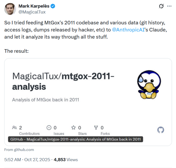 Mt. Gox’s security flaws costed millions. Could AI have spotted them? Mt. Gox’s security flaws costed millions. Could AI have spotted them?