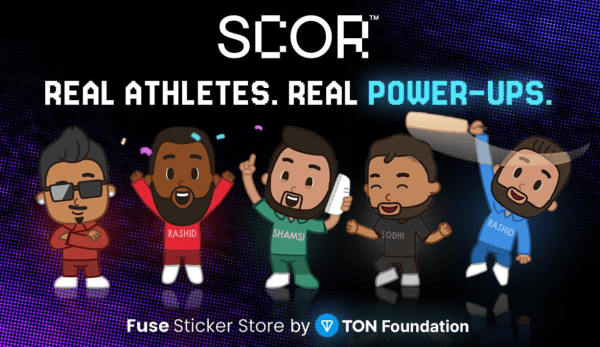 TON Foundation and SCOR Introduce Web3 Sports Stickers With Real Gameplay Rewards