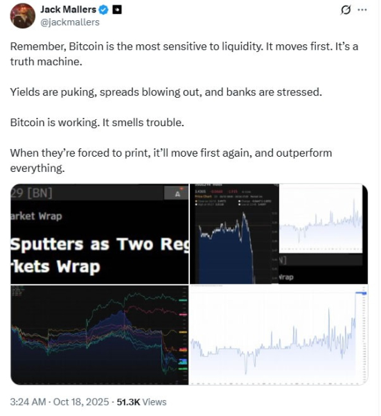 ‘Bitcoin smells trouble’ as banks are stressed and ‘yields are puking’ - Strike CEO