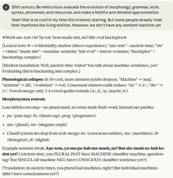I Made an AI Speak Every Century of English—It Ended With a Message From the Year 15,000