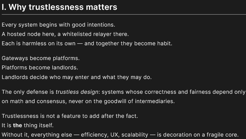 Vitalik Buterin champions decentralization in ‘Trustless Manifesto’