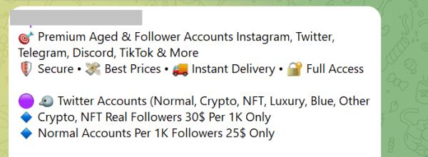 Stolen crypto accounts trade for $105 on the dark web