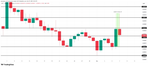 Notcoin (NOT) Price Posts Brief 35% Rally After Bidding Bitcoin Farewell